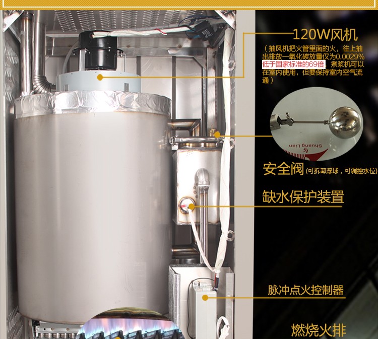 商用蒸汽發生器|豆腐煮漿機|環保燃氣節能蒸汽機|無壓饅頭房|釀酒鍋爐 食品機械